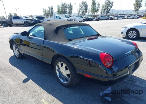 2003 Ford Thunderbird из США, поврежденный, VIN 1FAHP60AX3Y112875